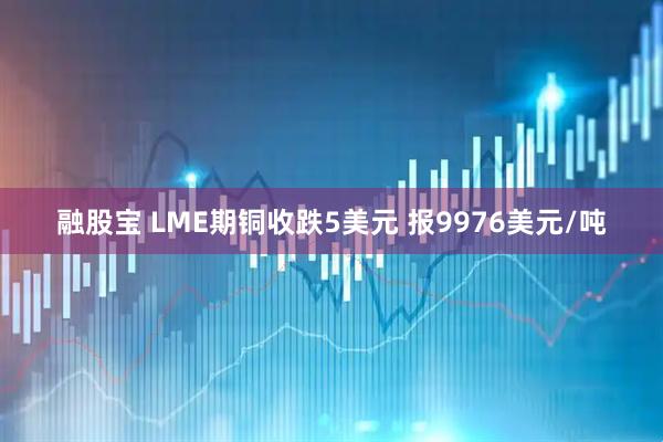 融股宝 LME期铜收跌5美元 报9976美元/吨